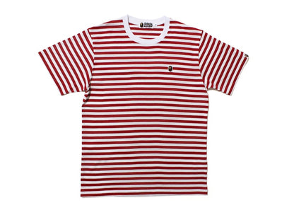 BAPE Bape Big College Hoop Tee Red