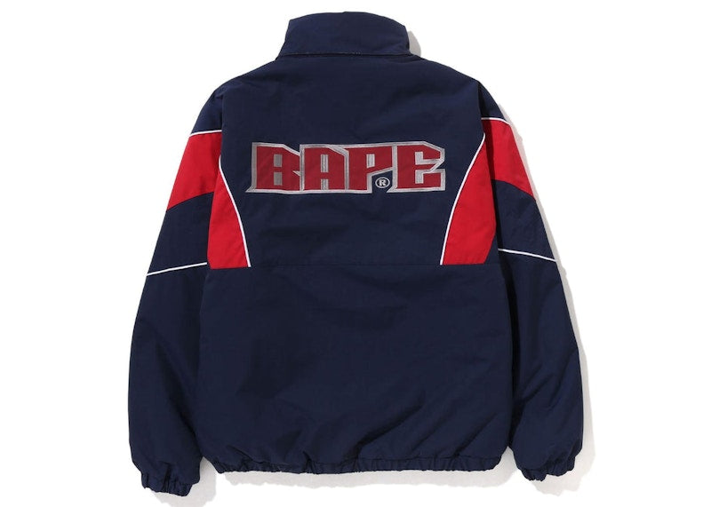 BAPE Bape Football Jacket Navy