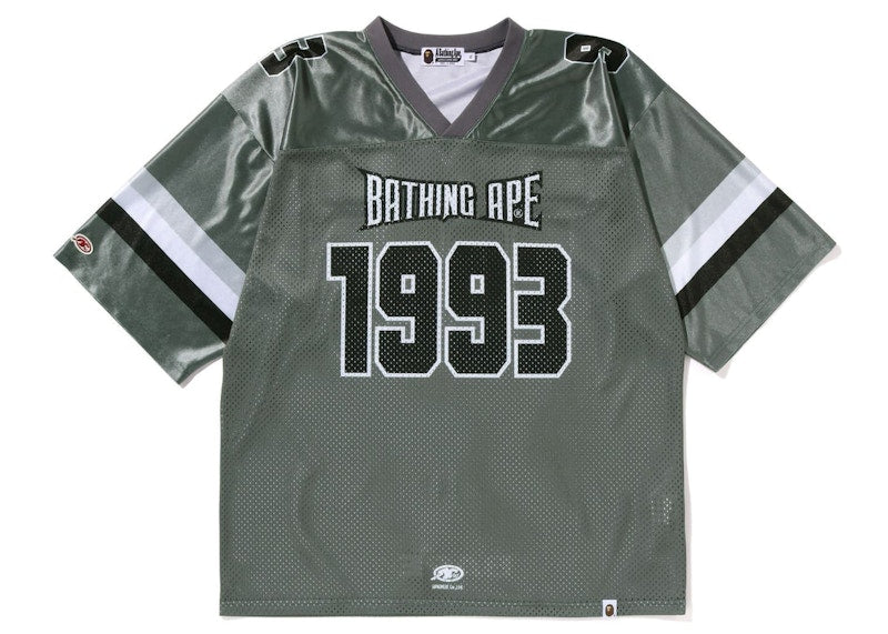 BAPE Bape Football Jersey Grey