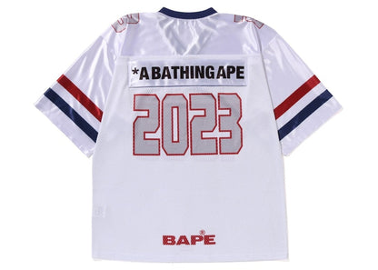 BAPE Bape Football Jersey White