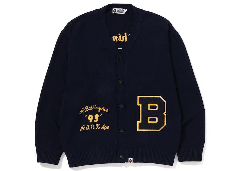 BAPE Bape Knit Cardigan (SS23) Navy