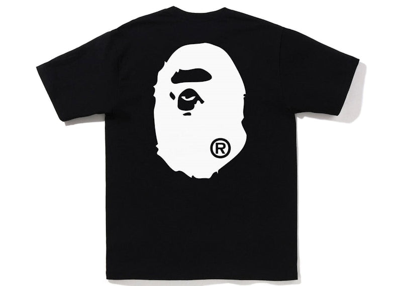 BAPE Bape Logo One Point Tee Black