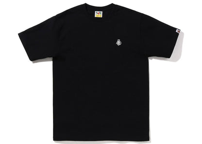 BAPE Bape Logo One Point Tee Black