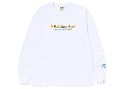 BAPE Bape Mountain L/S Tee (FW22) White