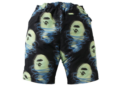 BAPE Bape Storm Track Shorts Black