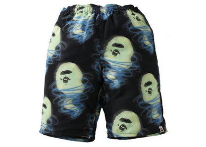 BAPE Bape Storm Track Shorts Black