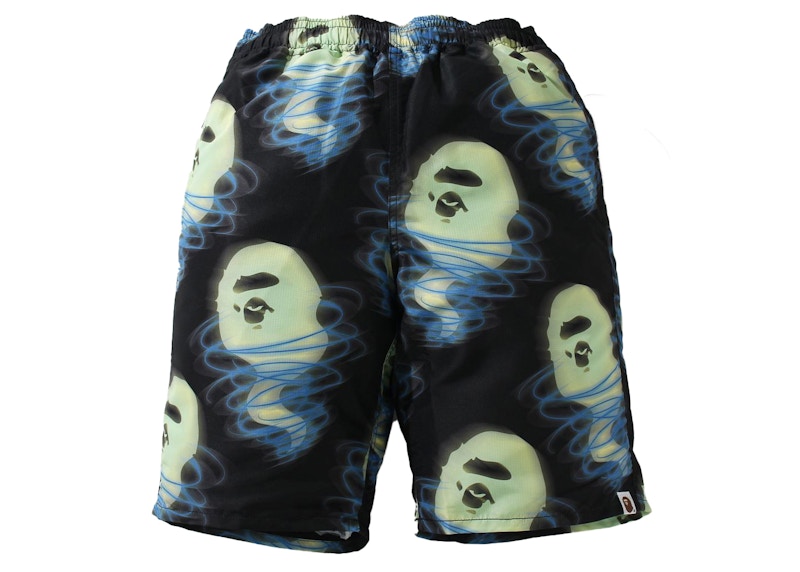 BAPE Bape Storm Track Shorts Black