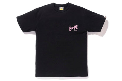 BAPE Bapesta Color Tee Black/Pink