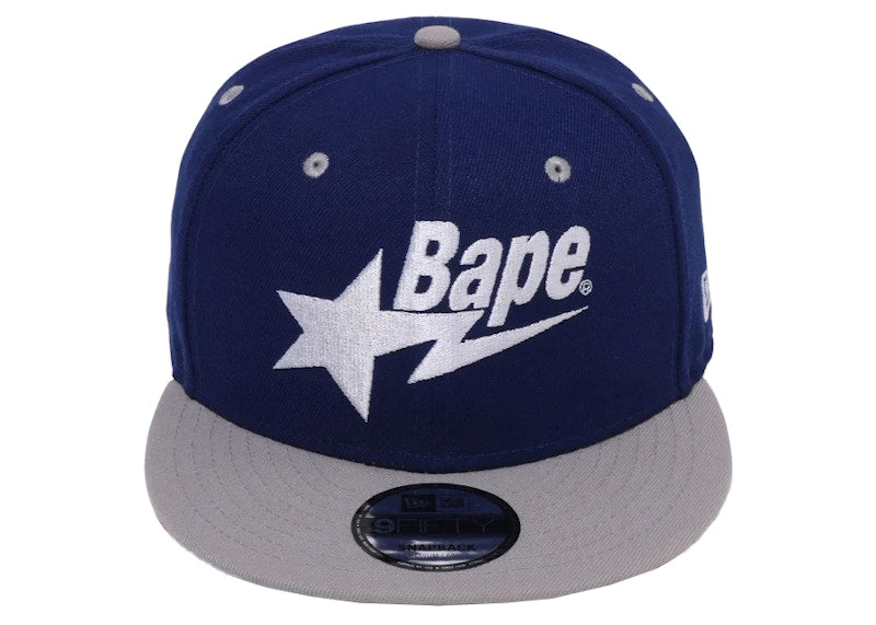 BAPE Bapesta New Era 9Fifty Cap Blue