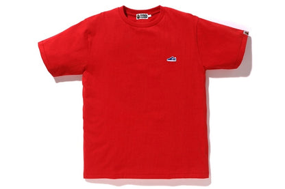 BAPE Bapesta One Point Tee Red