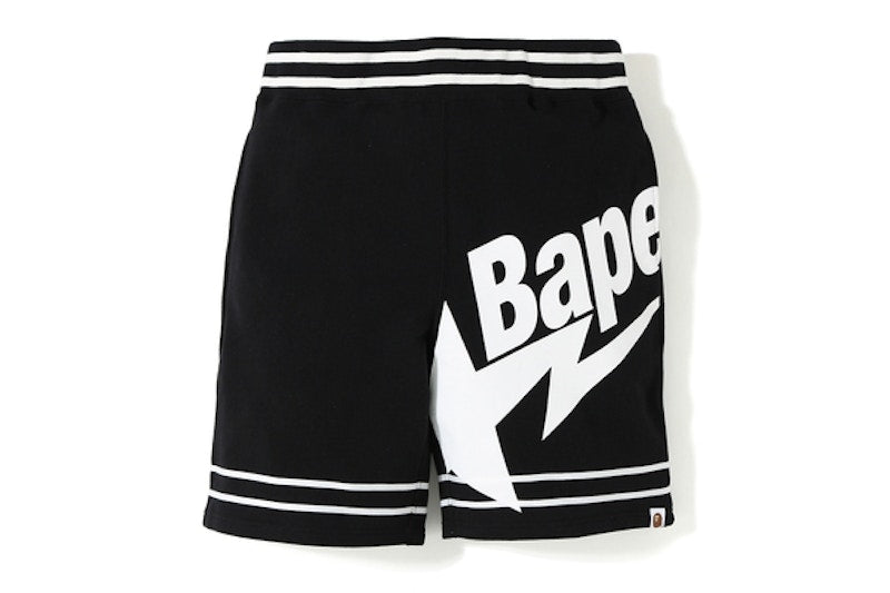 BAPE Bapesta Shorts Black