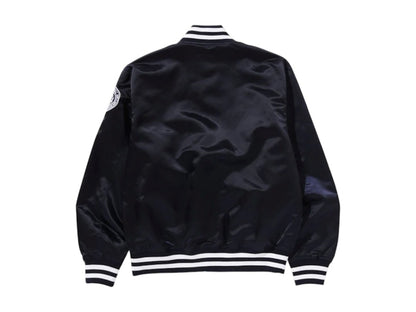BAPE Baseball Varsity Jacket Navy