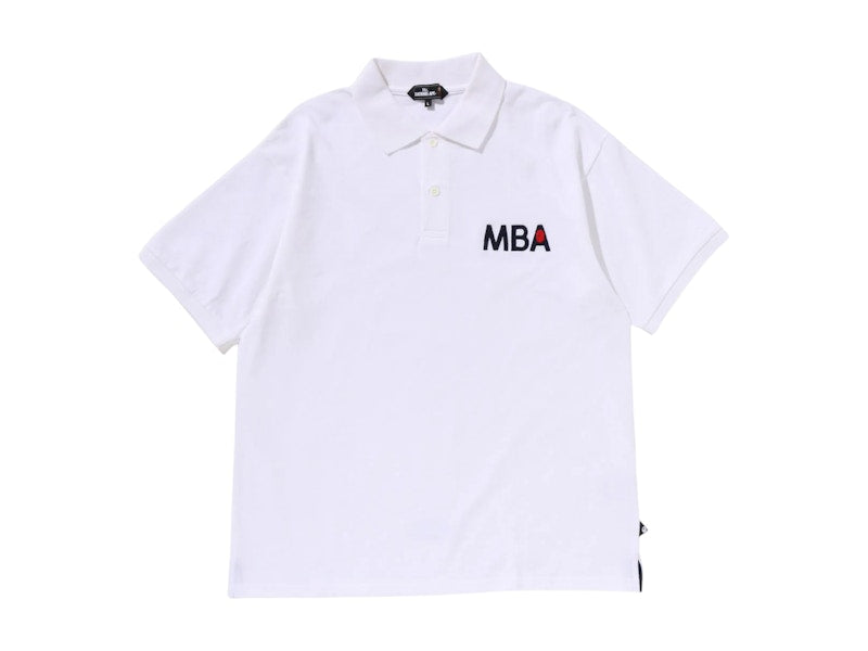 BAPE Basic Polo Shirt White