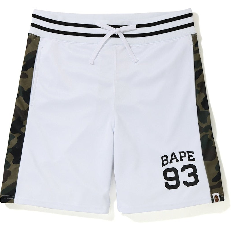 BAPE Basketball Shorts White