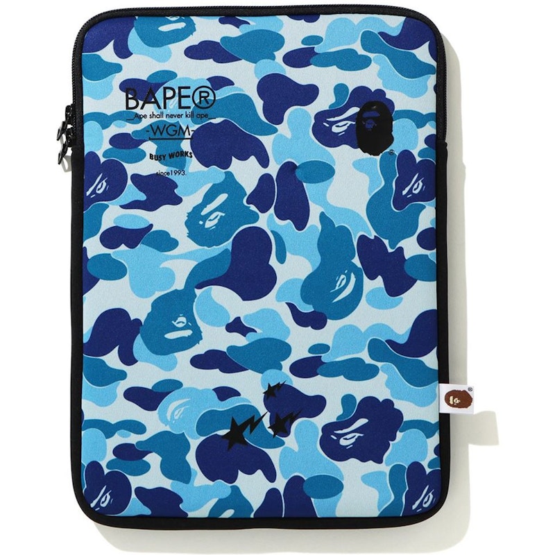 BAPE Bathing Ape ABC Camo PC Case Blue