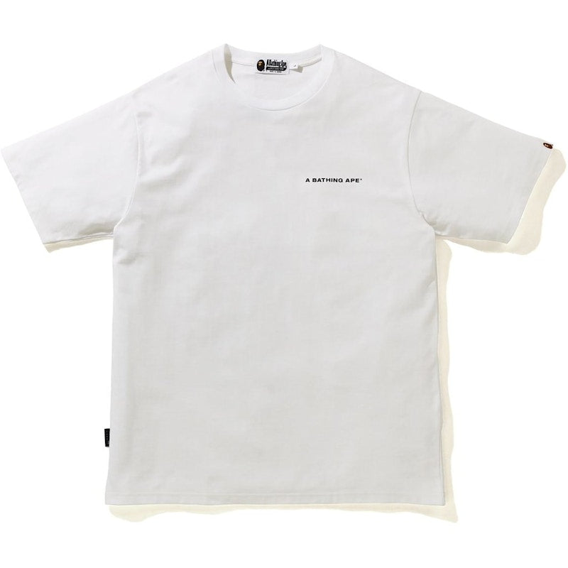 BAPE Bathing Ape Cordura Wide Tee White