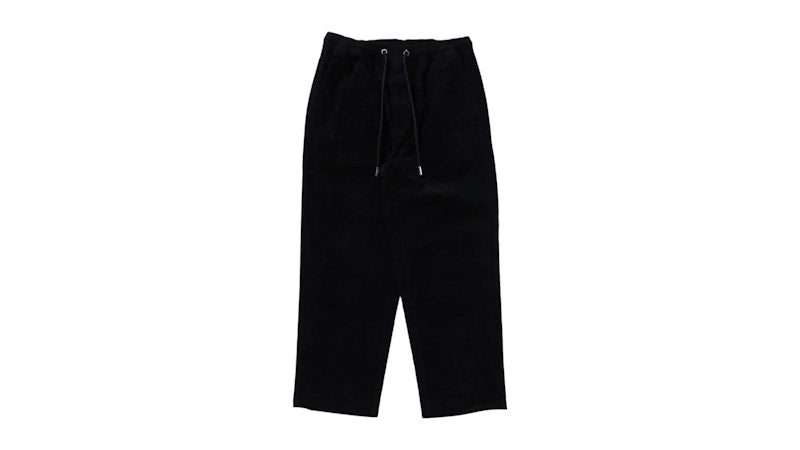 BAPE Bathing Ape Corduroy Relaxed Fit Pants Charcoal