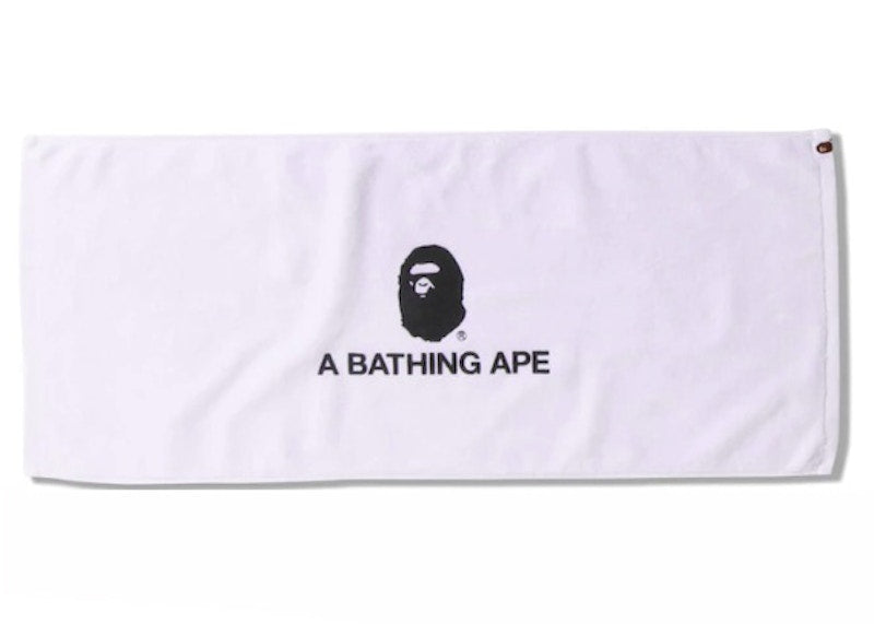 BAPE Beach Japan 2022 Exclusive Pack Towel White