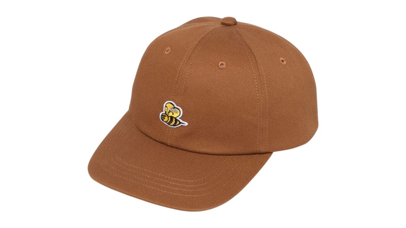 BAPE Bee One Point Cap Brown