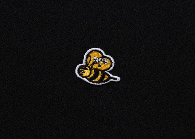 BAPE Bee One Point L/S Tee Black
