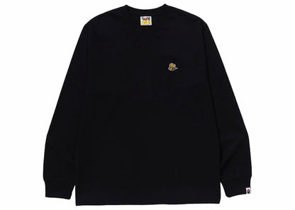 BAPE Bee One Point L/S Tee Black