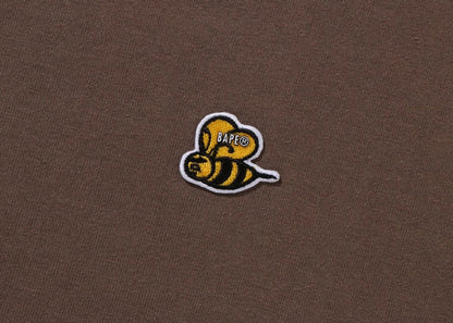 BAPE Bee One Point L/S Tee Brown