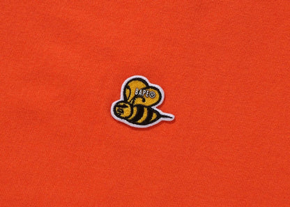 BAPE Bee One Point L/S Tee Orange
