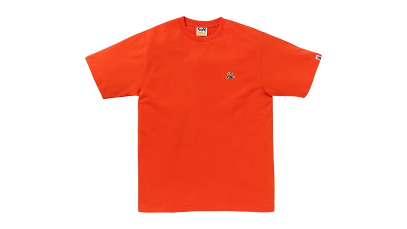 BAPE Bee One Point Tee Tee Orange