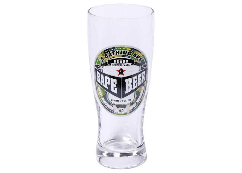 BAPE Beer Glass Clear