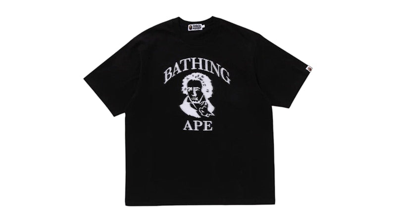 BAPE Beethoven Graphic Relaxed Fit Tee Black
