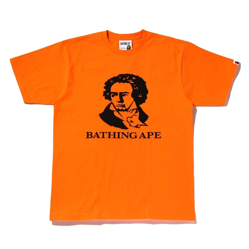 BAPE Beethoven Tee Orange