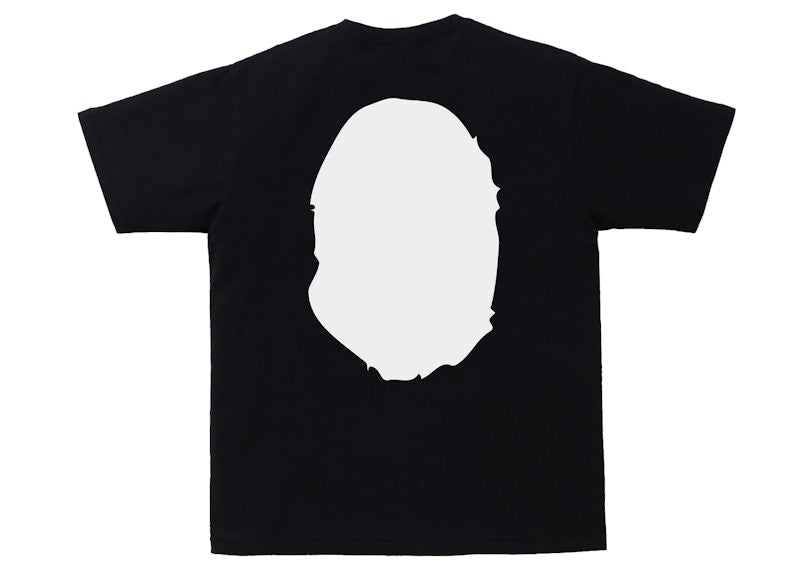 BAPE Bicolor Big Ape Head Tee (FW21/SS22/FW22) Black