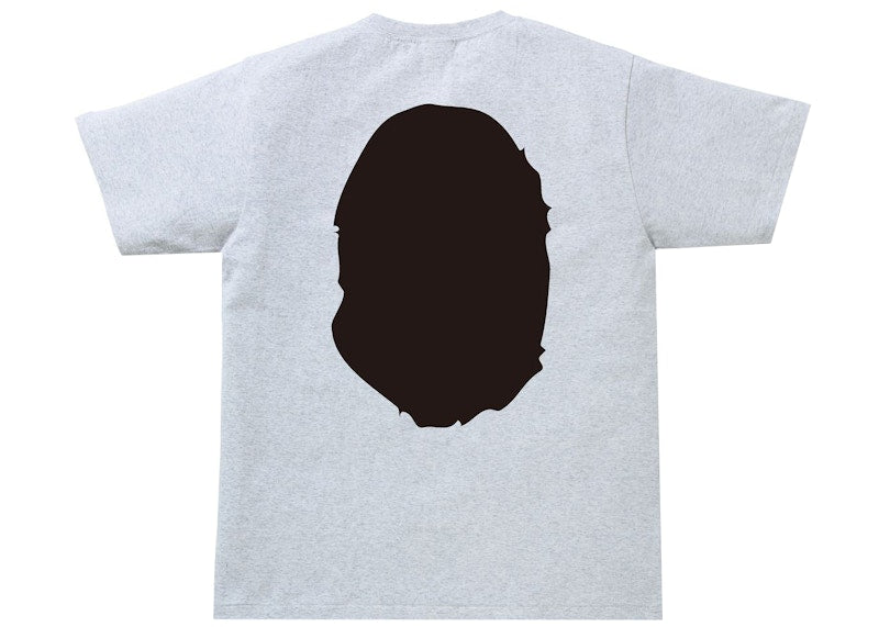 BAPE Bicolor Big Ape Head Tee (FW21/SS22) Gray