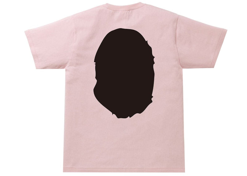 BAPE Bicolor Big Ape Head Tee (FW21) Pink