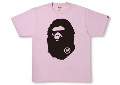BAPE Bicolor Big Ape Head Tee (SS22) Pink