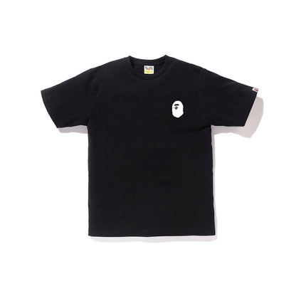BAPE Bicolor Multi Logo Tee Black