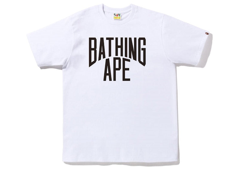 BAPE Bicolor NYC Logo Tee White