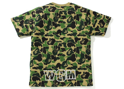 BAPE Big ABC Camo Shark Tee Green