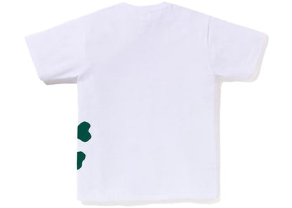 BAPE Big Ape Crossbone Pigment Print Tee White Green