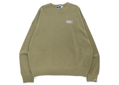 BAPE Big Ape Head Digital Mosaic Loose Fit Crewneck Beige