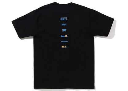 BAPE Big Ape Head Digital Mosaic Tee (FW22) Black Orange