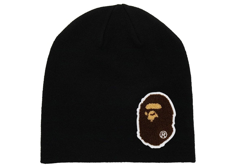 BAPE Big Ape Head Knit Cap Black (FW21)