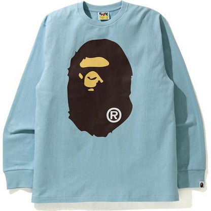 BAPE Big Ape Head L/S Tee Sax
