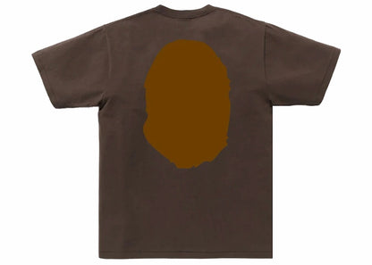 BAPE Big Ape Head Tee Brown