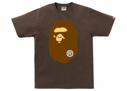 BAPE Big Ape Head Tee Brown