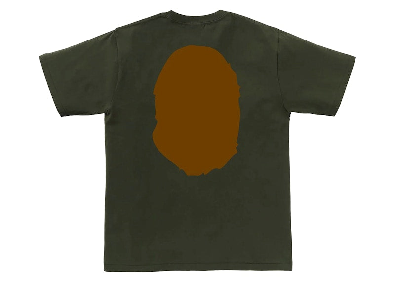 BAPE Big Ape Head Tee Olive Drab