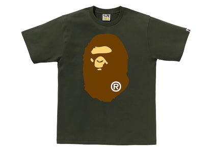 BAPE Big Ape Head Tee Olive Drab