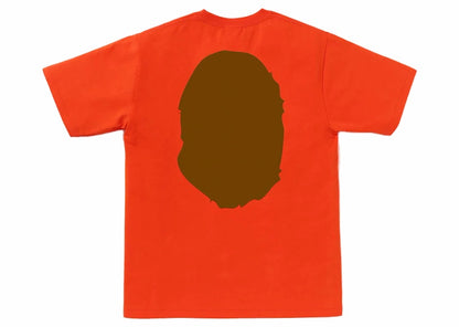 BAPE Big Ape Head Tee Orange