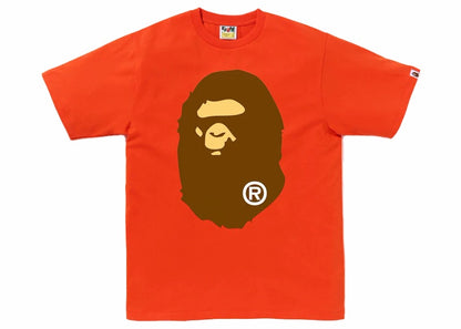 BAPE Big Ape Head Tee Orange