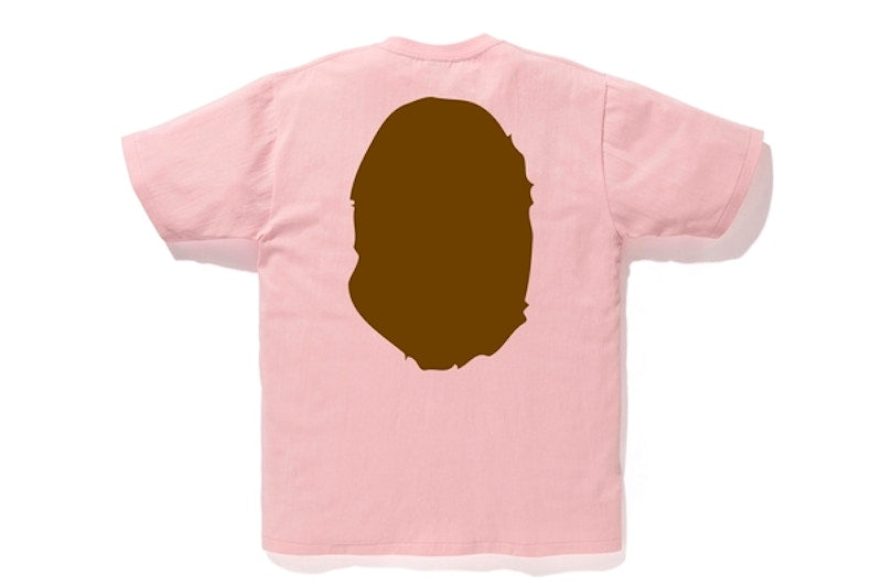 BAPE Big Ape Head Tee Pink